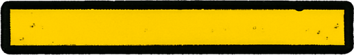 düz sarı çizgi.
In-Game asset.  2d.  High contrast.  No shadows
