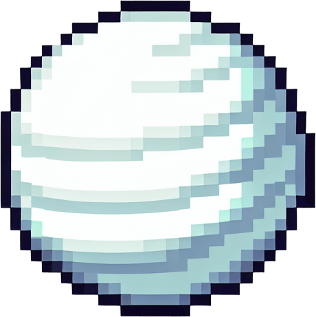 8-bit. cartoon. white energy ball. gradieint. transparent. in game asset. flicker. shoot. Single Game Texture. In-Game asset. 2d. Blank background. High contrast. No shadows.