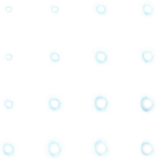 Glowing white dot sprite sheet.