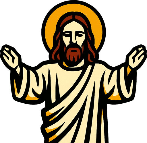 cristo.
In-Game asset.  2d.  High contrast.  No shadows