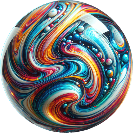 COLORED GLASS MARBLE.
Single Game Texture. In-Game asset. 2d. Blank background. High contrast. No shadows.