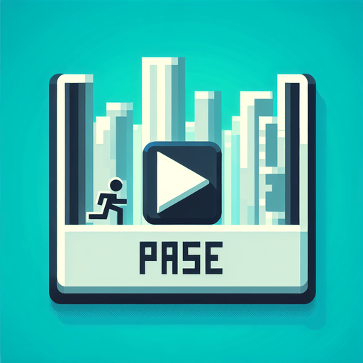 pause button for endless runner game.
Single Game Texture. In-Game asset. 2d. Blank background. High contrast. No shadows.