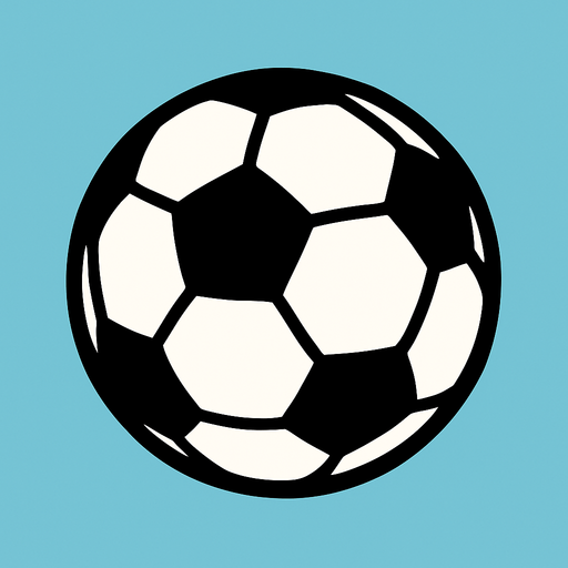 SOCCER BALL.
In-Game asset.  2d.  High contrast.  No shadows