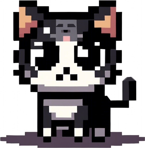 make the ghost version of this cat.