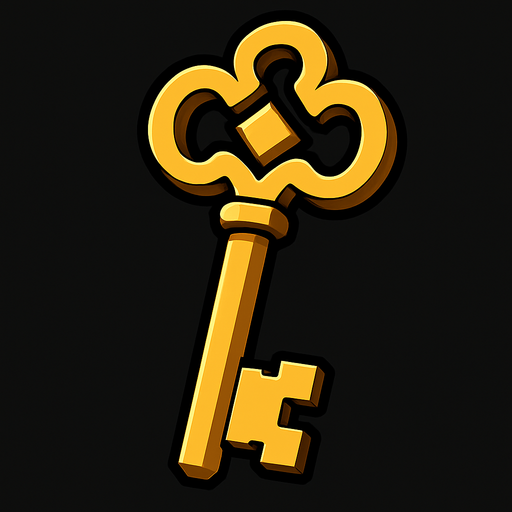 KeyShape.
In-Game asset.  High contrast.  No shadows