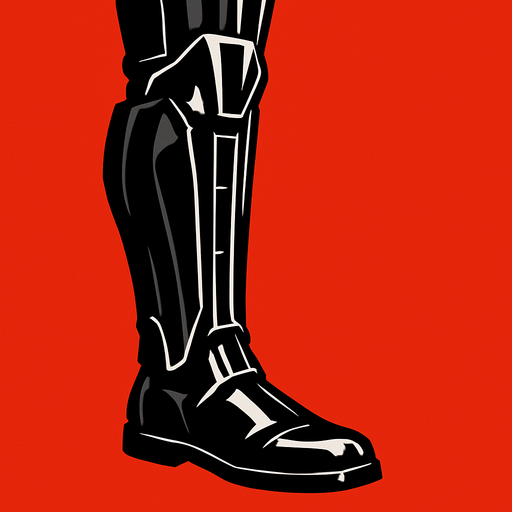 Darth Vader Leg.
In-Game asset.  2d.  High contrast.  No shadows