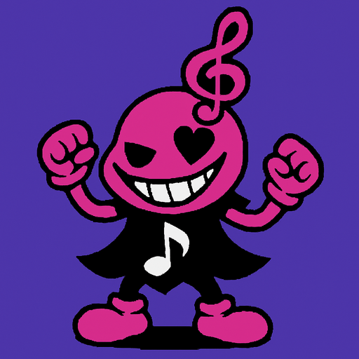 Make me a Deltarune enemy.
In-Game asset.  2d.  High contrast.  No shadows