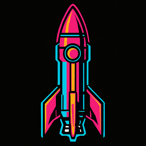 roket mermisi dik bir şekilde 90 derece sci-Fİ.
In-Game asset.  2d.  High contrast.  No shadows
