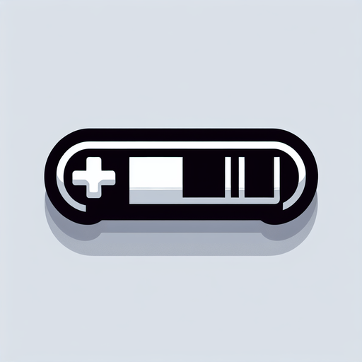 make a health bar black and white basic

Single Game Texture. In-Game asset. 2d. Blank background. High contrast. No shadows.