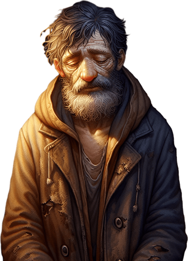 БОМЖ.
Single Game Texture. In-Game asset. БОМЖ