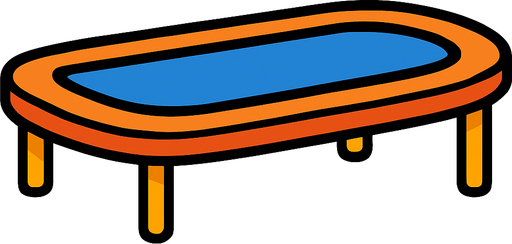trampoline 200x20.
In-Game asset.  2d.  High contrast.  No shadows