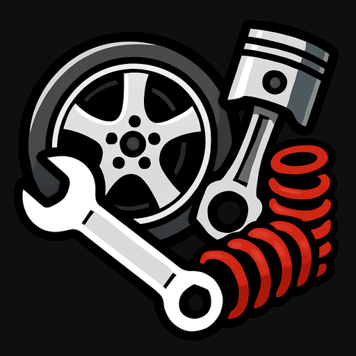 Tuning Material image.
In-Game asset.  2d.  High contrast.  No shadows