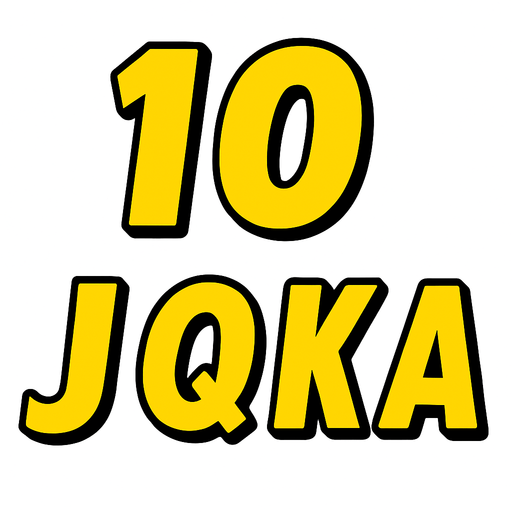 Generate 10, J, Q, K and A in this font
