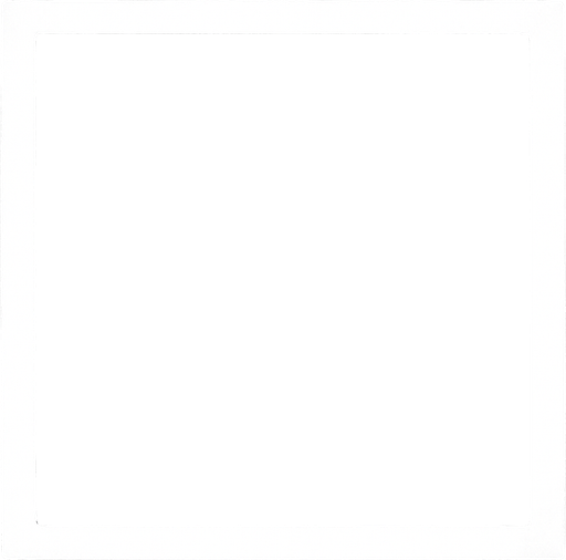 Just a square border white no details.
In-Game asset.  2d.  High contrast.  No shadows