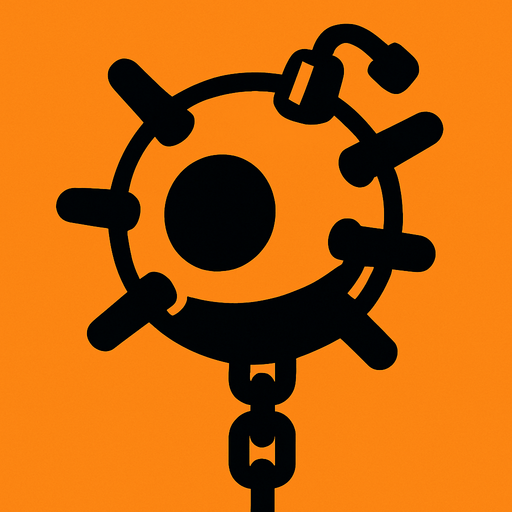 mine like bomb.
In-Game asset.  2d.  High contrast.  No shadows