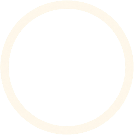 white circle.
empty inside