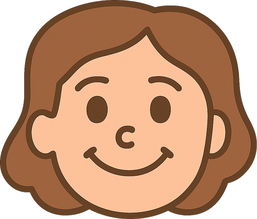 a womans head. No background. Transparent background. Blank background. No shadows. 2d. In-Game asset. flat