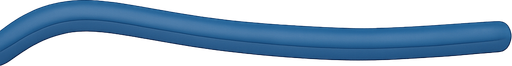 it's a blue wire. Don't cut it open, just blue nothing else. No background. Transparent background. Blank background. No shadows. 2d. In-Game asset. flat