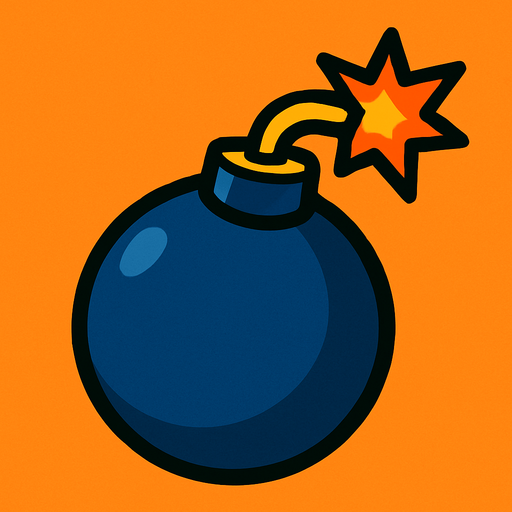 Bomba.
In-Game asset.  2d.  High contrast.  No shadows