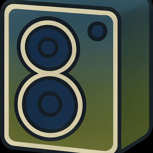 paint the speakers in a deep blue, please