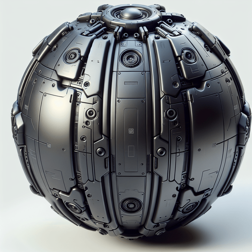 2d Ağır, metalik bir kapsül. Yüzeyi mat siyah, aerodinamik hatlara sahip. Üzerinde belirgin açılma mekanizmaları ve iniş takımlarını andıran çıkıntılar var. Etrafında hafif bir uğultu ve titreşim hissediliyor. İçinde ne olduğu bilinmiyor, ancak tehlikeli bir şey taşıdığı kesin..
Single Game Texture.  In-Game asset.  2d.  Blank background.  High contrast.  No shadows