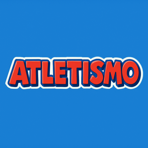 quiero que hagas un titulo 2d que diga atletismo, con tipografia estilo mario bros.
In-Game asset.  2d.  High contrast.  No shadows