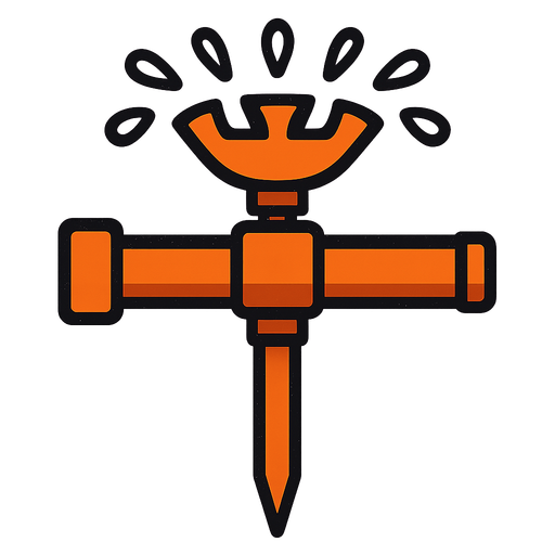 Irrigation tool.
In-Game asset.  2d.  High contrast.  No shadows