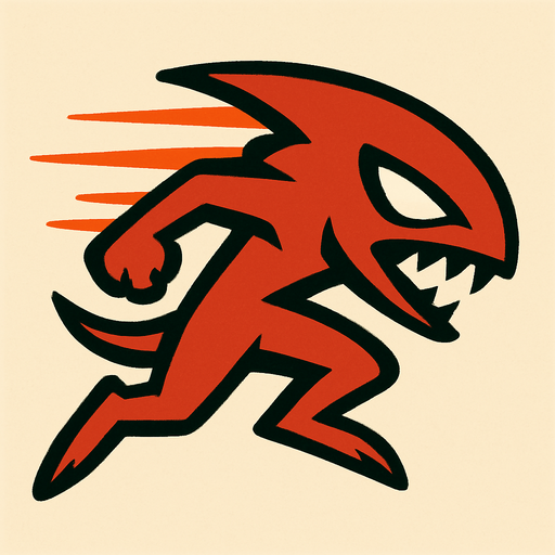 fast enemy.
In-Game asset.  2d.  High contrast.  No shadows