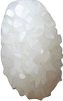 Long thin grain of rice