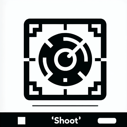 Shoot button.
Single Game Texture. In-Game asset. 2d. Blank background. High contrast. No shadows.