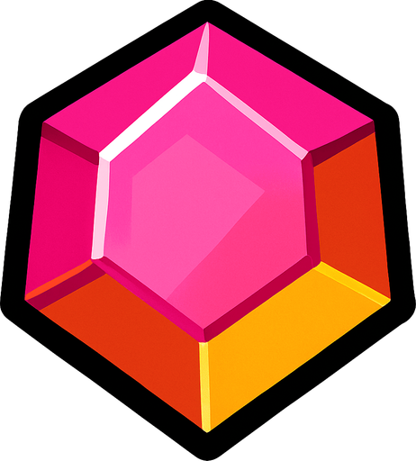 Gema.
In-Game asset.  2d.  High contrast.  No shadows