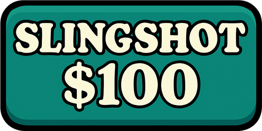 Make button Teal and change test to say 'Slingshot $100'