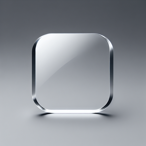 transparent  rectangle with rounded corners.