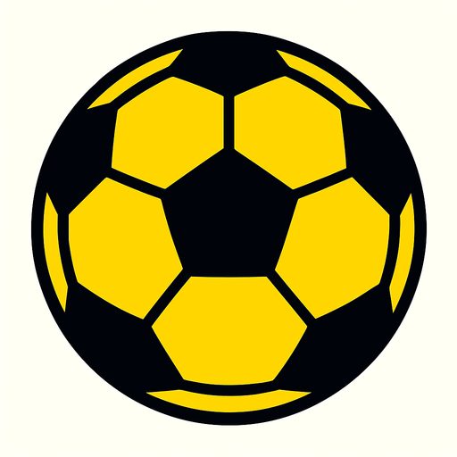 football ball.
In-Game asset.  2d.  High contrast.  No shadows