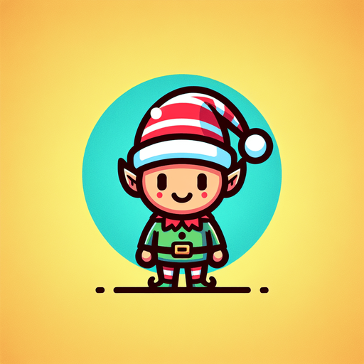 a simple elf christmas blank paper..
Single Game Texture. In-Game asset. 2d. Blank background. High contrast. No shadows.