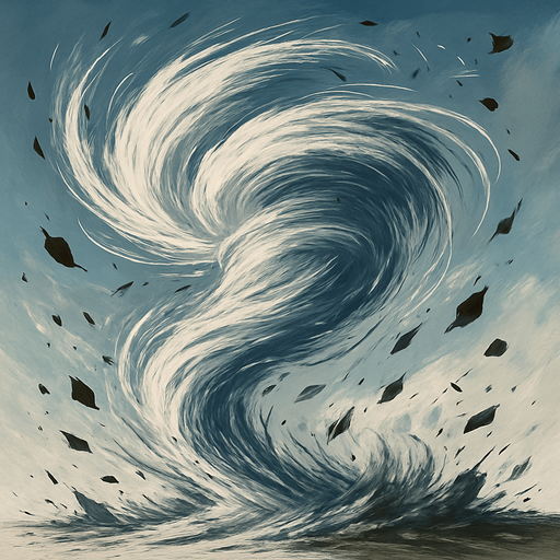 Vendaval, algo realista.
In-Game asset.  2d.  High contrast.  No shadows