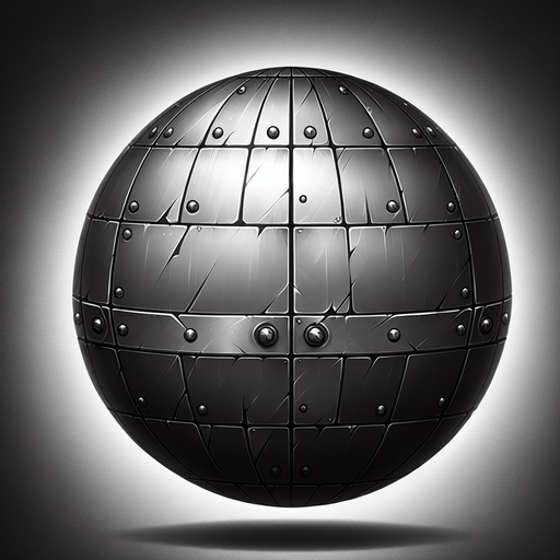 Metal.
Single Game Texture.  In-Game asset.  2d.  Blank background.  High contrast.  No shadows