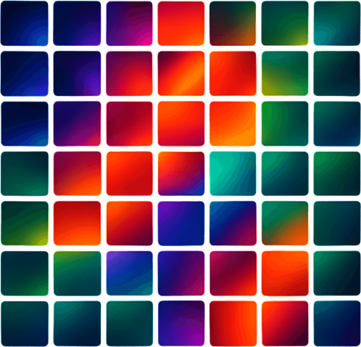 Pack of grid squares. future. HD colors.