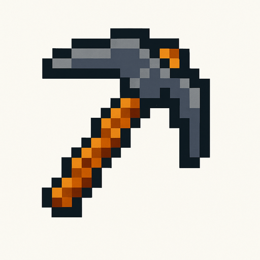 pico de madera pixart.
In-Game asset.  2d.  High contrast.  No shadows