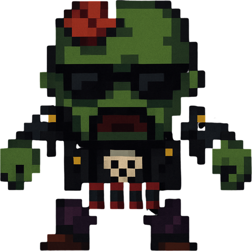 Agrégale ropa de rock, explosivos al rededor de la cintura y gafas