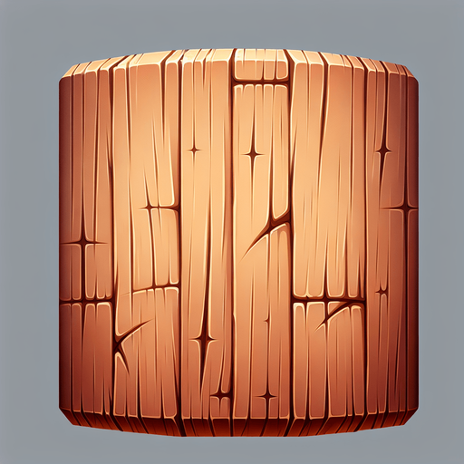 açık kahve rengi tahta çizikli.
Single Game Texture. In-Game asset. 2d. Blank background. High contrast. No shadows.