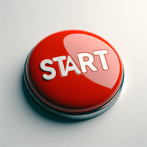 Red button with white start text.