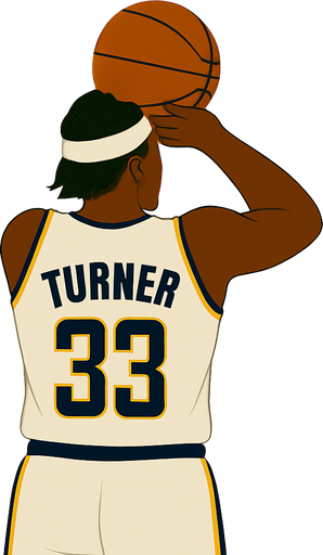 Change picture so his hands are down preparing to shoot