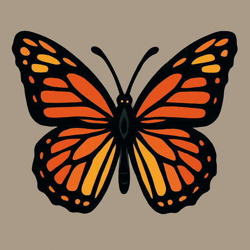 Papillon (insecte).
In-Game asset.  2d.  High contrast.  No shadows