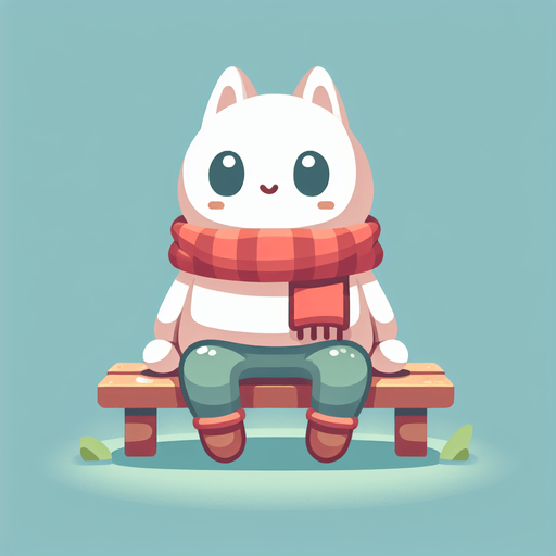 создать мультяшного сидячего персонажа.
Single Game Texture.  In-Game asset.  2d.  Blank background.  High contrast.  No shadows