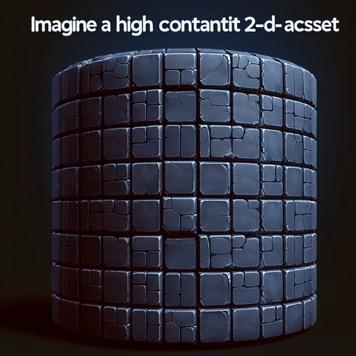 dark slate tiled texture.
Single Game Texture. In-Game asset. 2d. Blank background. High contrast. No shadows.