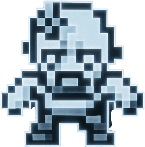 Cámbialo a color neon blanco retro