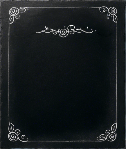 Text "NOVICE BREW" handwritten in white chalk