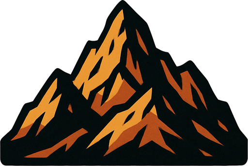 light brown mountain background.
In-Game asset.  2d.  High contrast.  No shadows