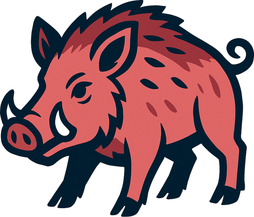 Domuz.
In-Game asset.  2d.  High contrast.  No shadows